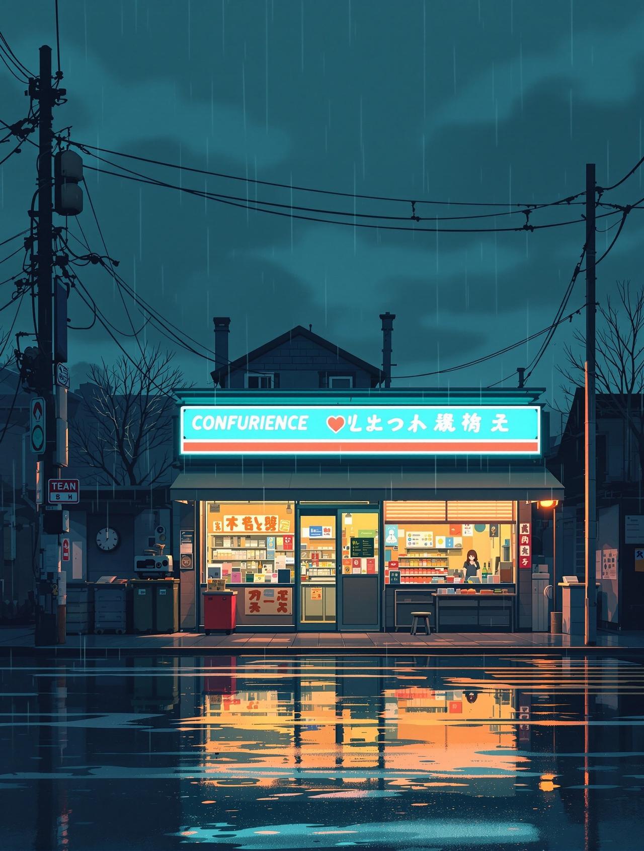 吃瓜网最新短剧 - 雨中便利店